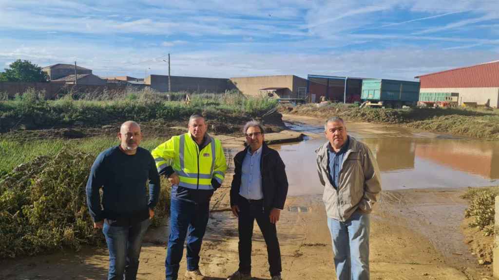 Visita de Javier Faúndez a Cerecinos de Campos
