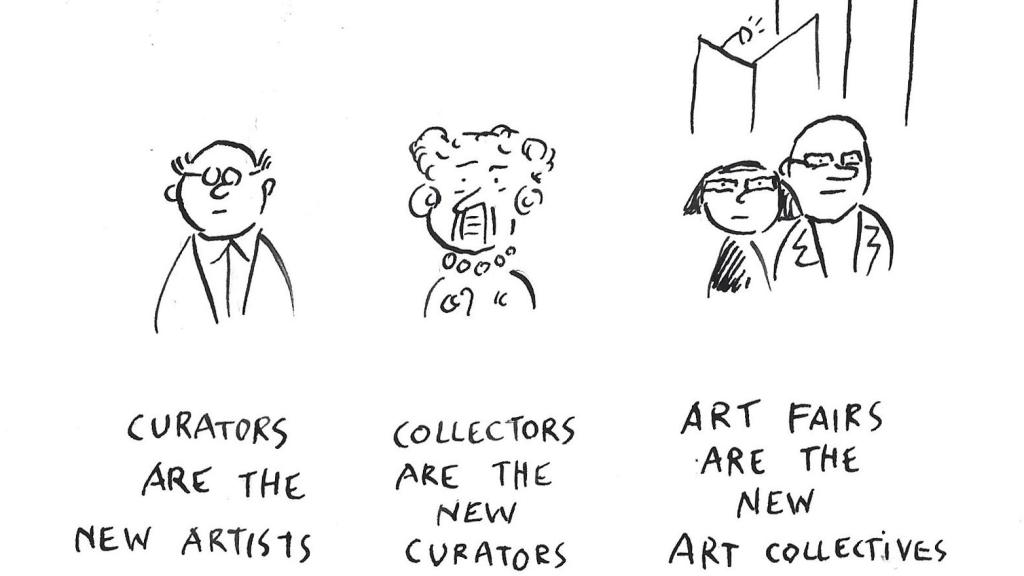 Uno de los famosos 'Artoons' de Pablo Helguera