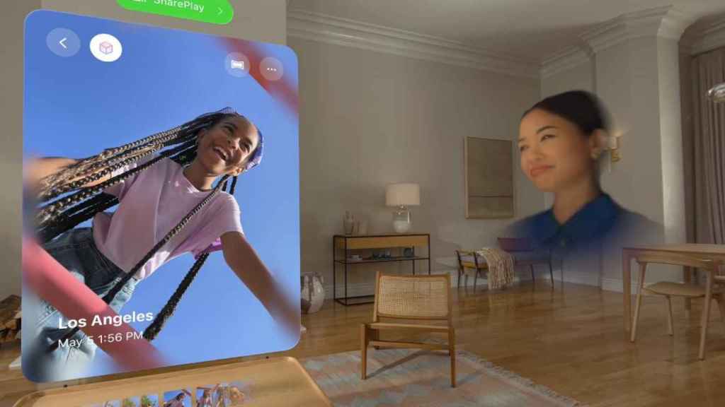 Recuerdos en Vision Pro