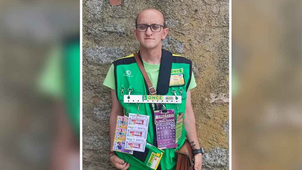 Diego López, el vendedor que ha llevado la suerte a Olmedo