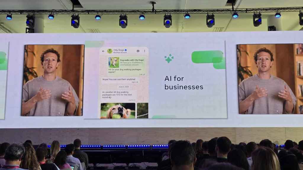 Mark Zuckerberg en el evento Conversations 2024