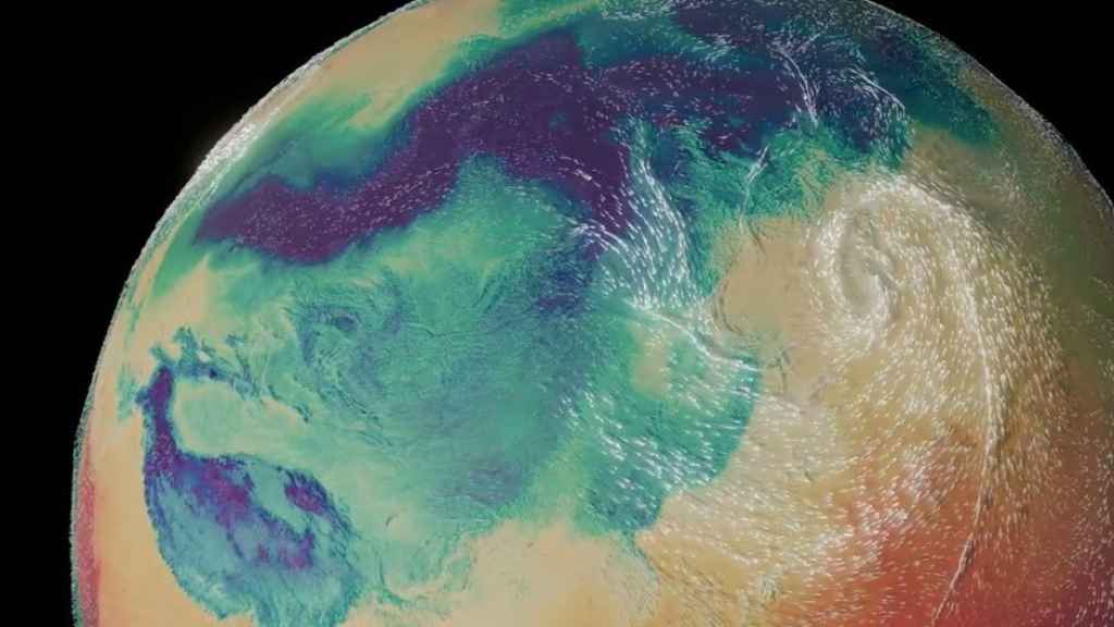 Captura del proyecto 'Destination Earth'.