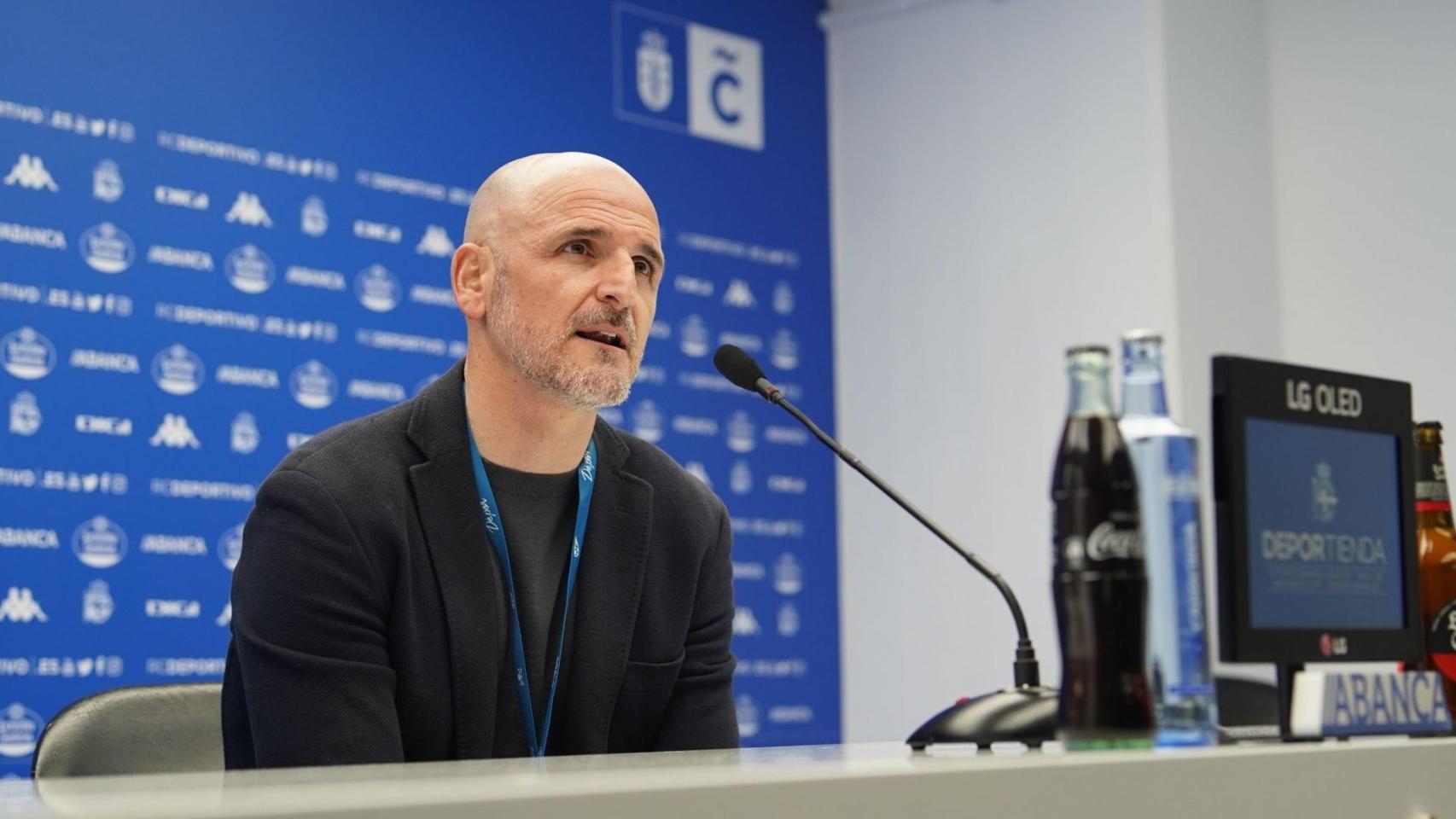 Fernando Soriano, director deportivo del Deportivo.