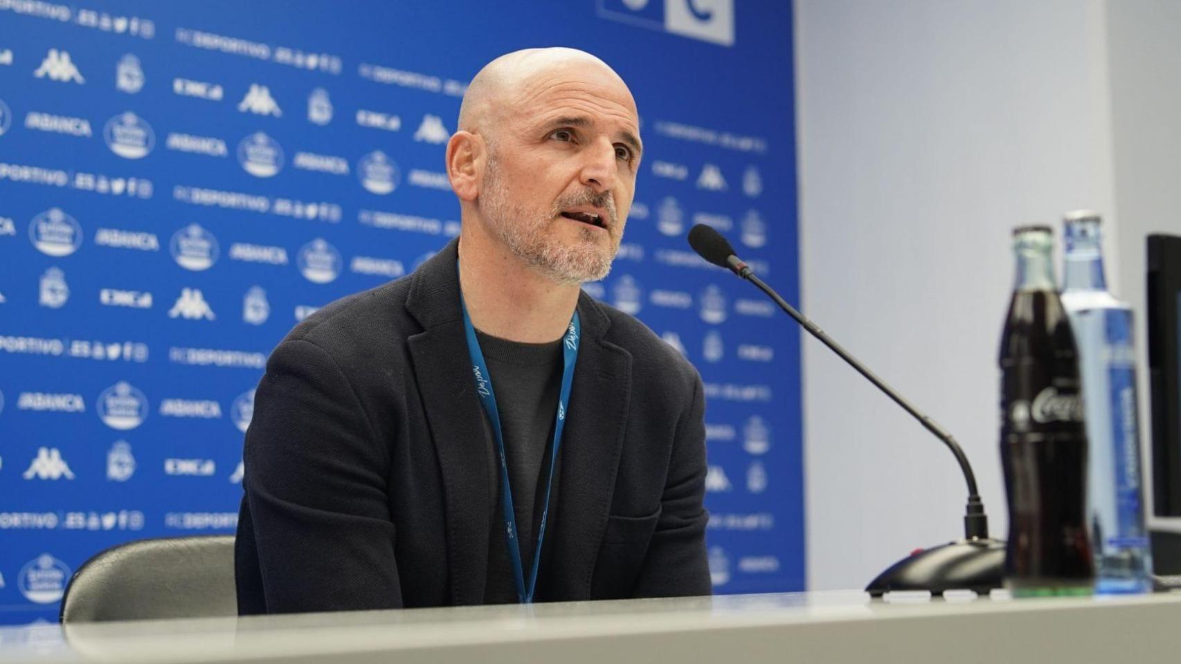 Fernando Soriano, director deportivo del Deportivo.