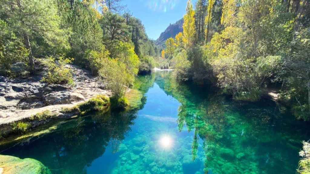 Vista general de una zona del Parque Natural del Alto Tajo.