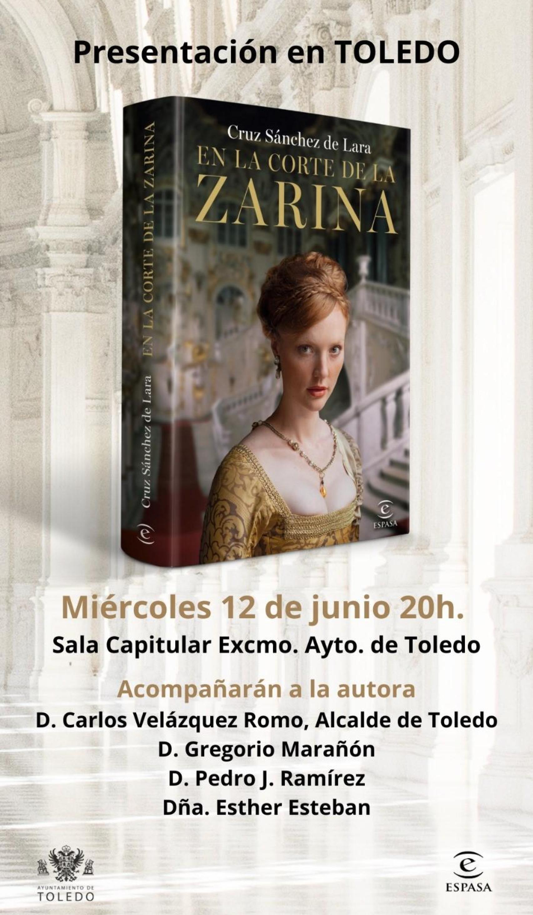 El cartel de la presentación.