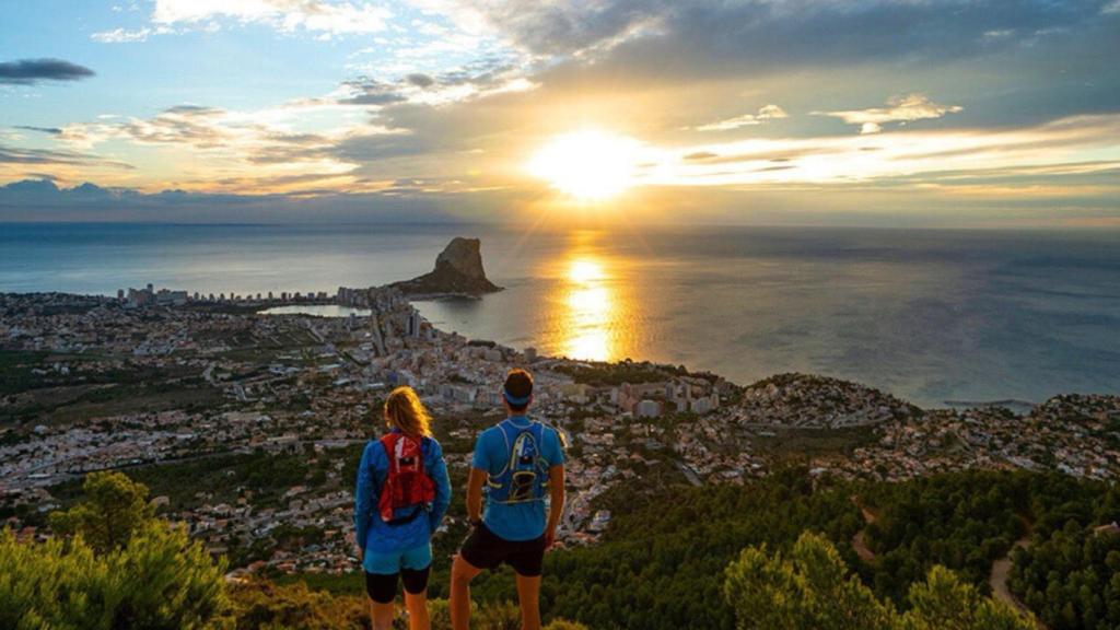 Turismo en la Sierra de Olta (Calpe).