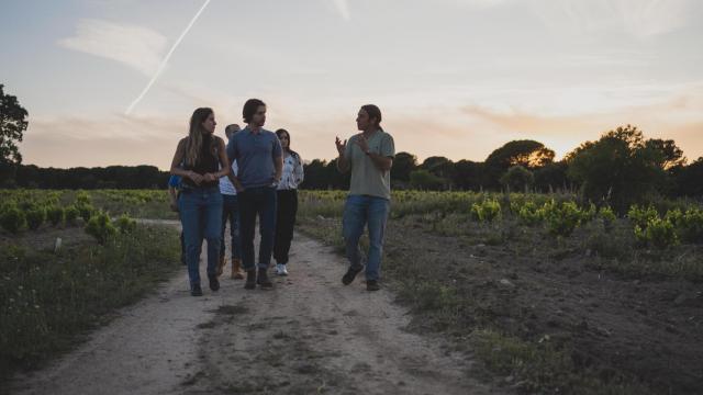 Una copa de vino bajo las estrellas, a los pies de la Sierra de Gredos