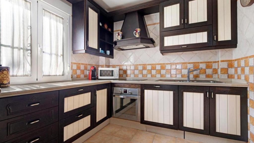 Una de las estancias de Villa Viruta.