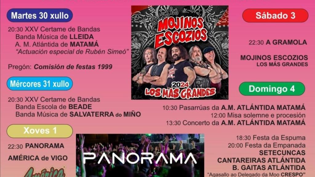 Fiestas de Matamá 2024.