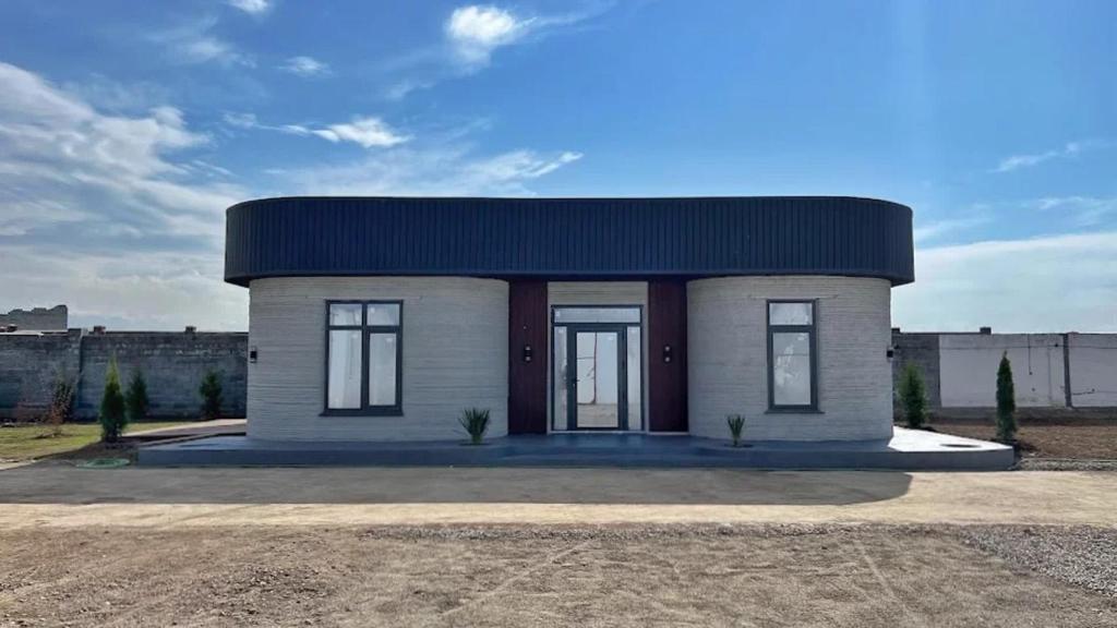 Casa impresa en 3D en Kazajistán.