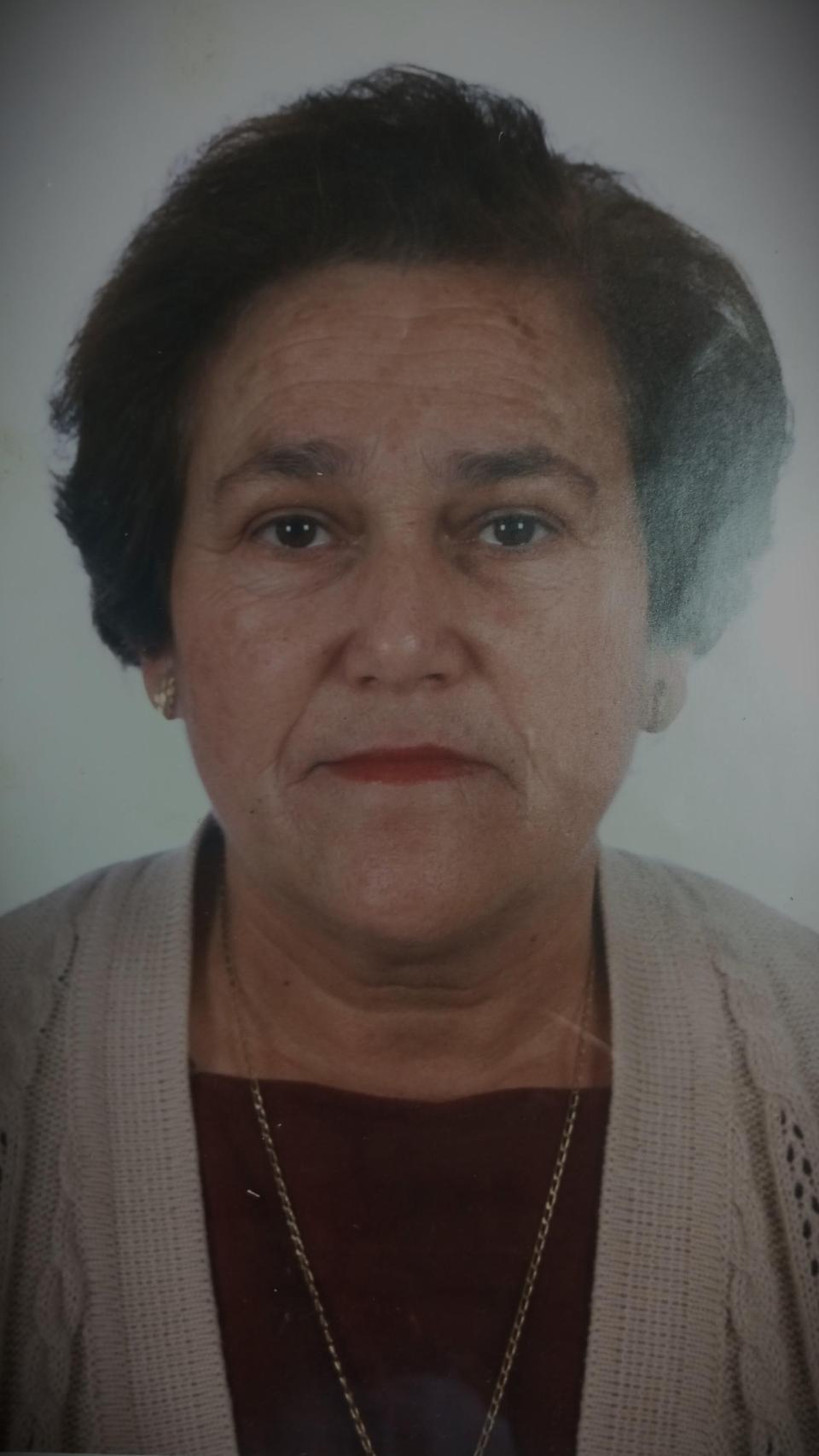 La difunta Carmen Lorca Marín.