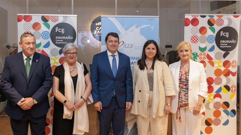 Fernández Mañueco acude a la presentación de Fromago en Madrid