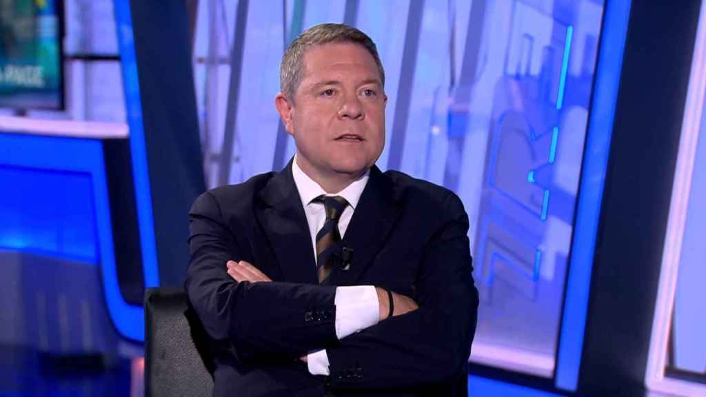 Emiliano García-Page, en la noche de este lunes en Trece TV.