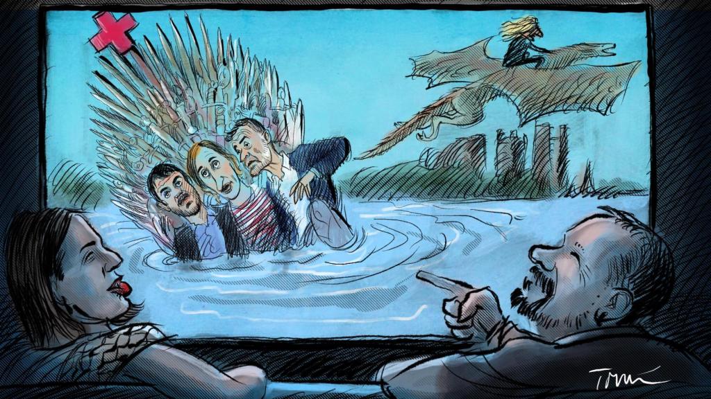 Disfrutando del Juego de Tronos.