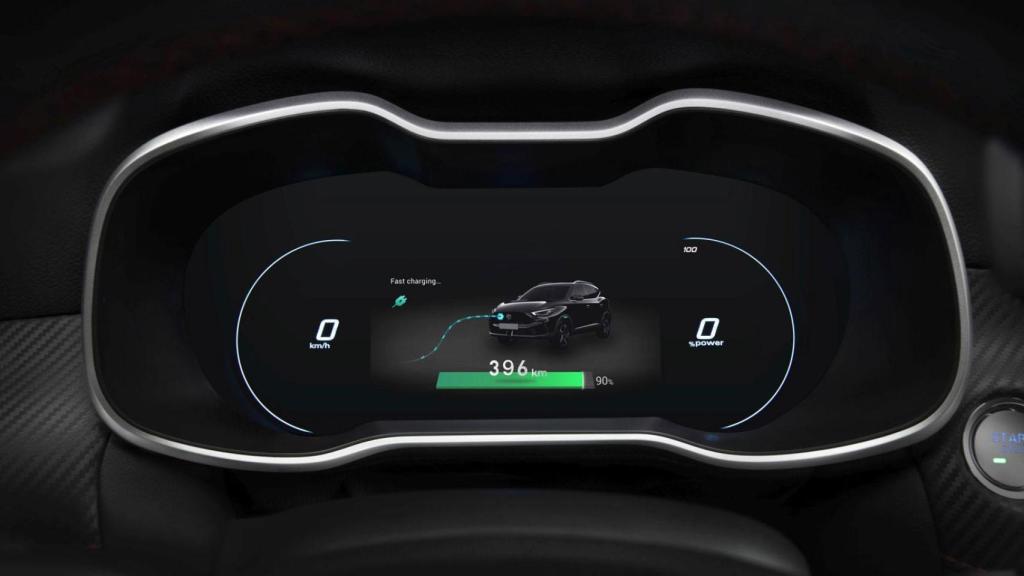 Cuadro de instrumentos del MG ZS.