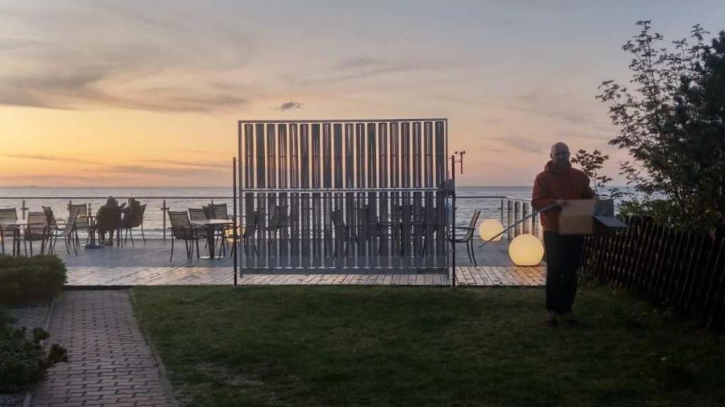 La valla contra el viento Panel Wiatrowy.