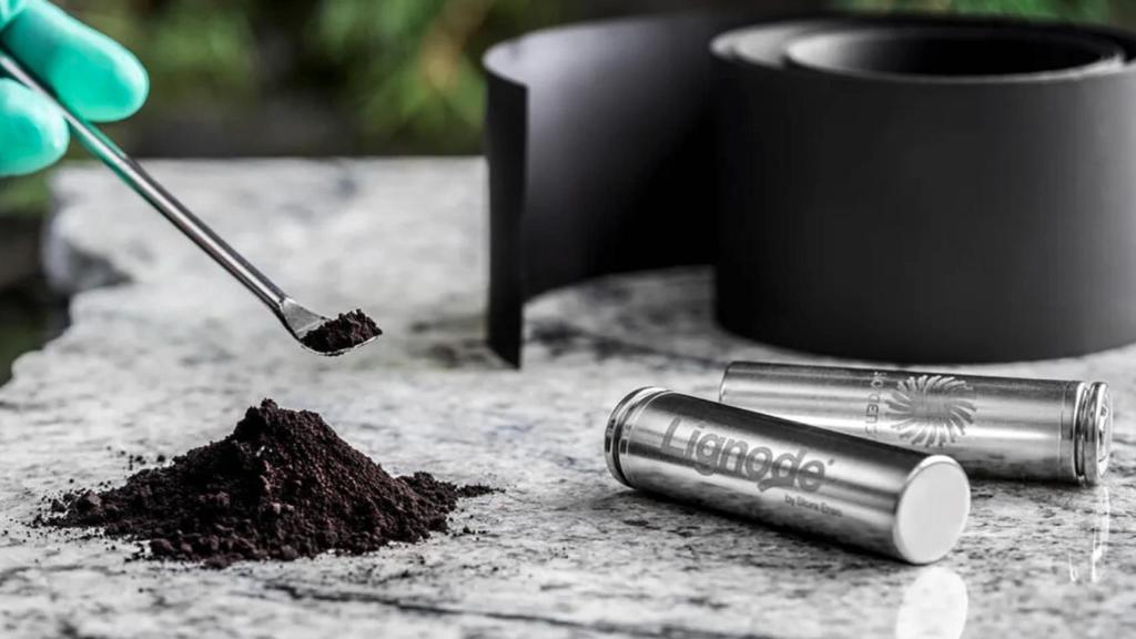 El carbono del Lignode procede de la fibra de celulosa