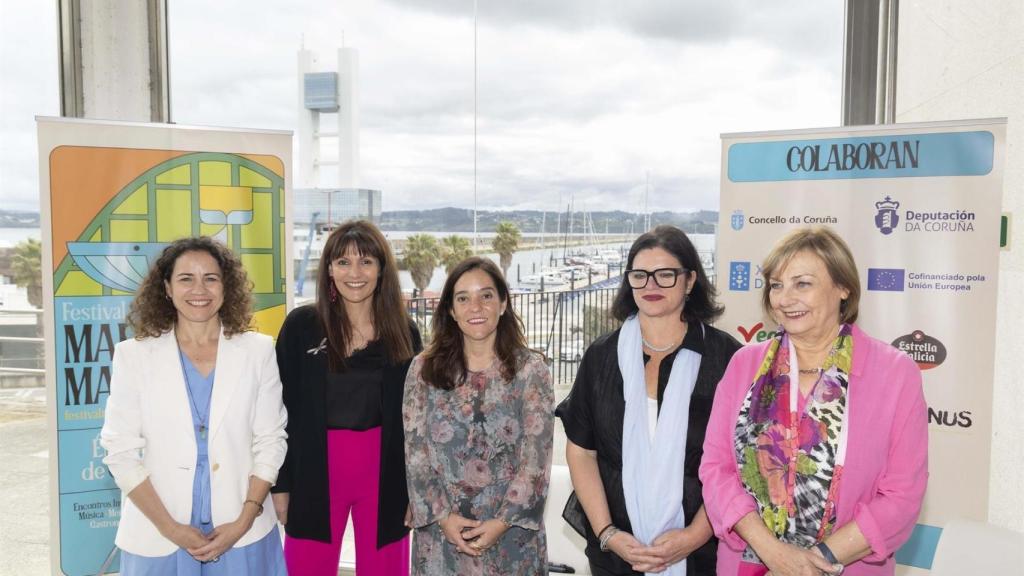 Inés Rey en el foro de ‘Mar de mares’