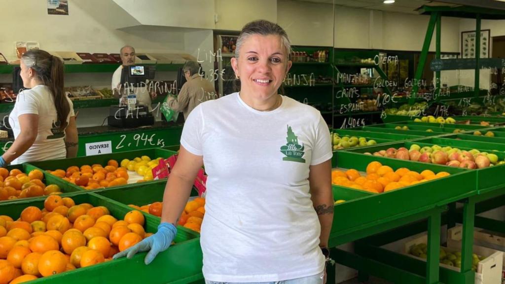 Cleo, dueña de Verduras La Torre