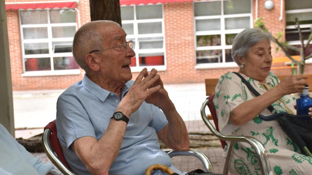 Adolfo, uno de los usuarios del centro