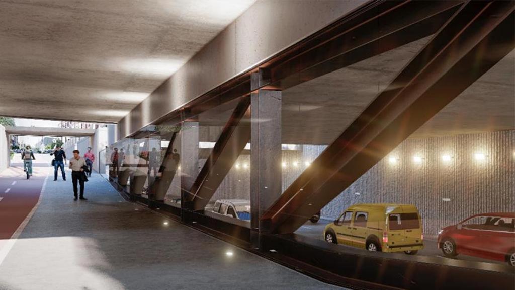 Paso inferior proyectado para Arco Ladrillo