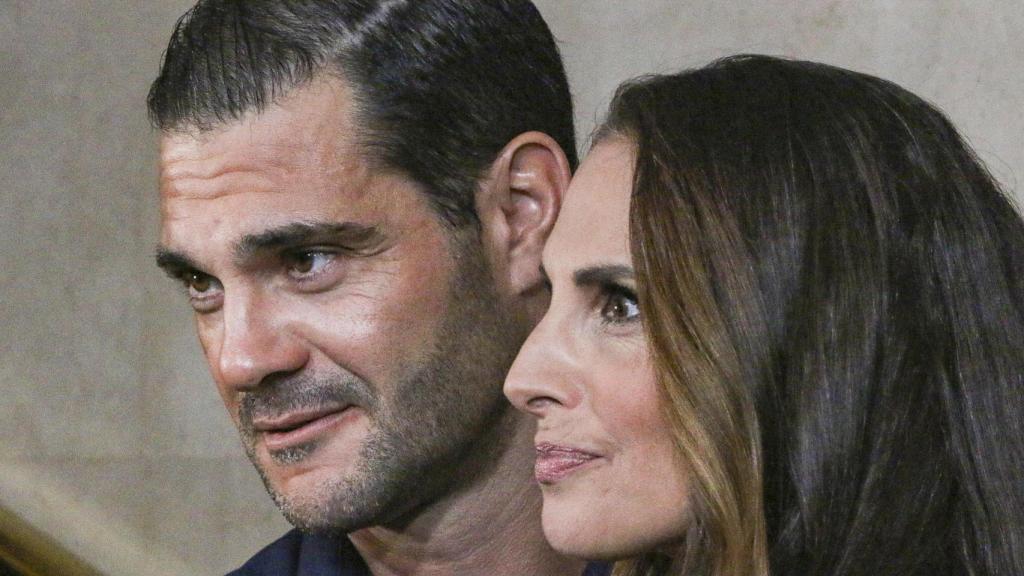 Lauro junto a su futura esposa, Nuria Fergó, en una fotografía de archivo.