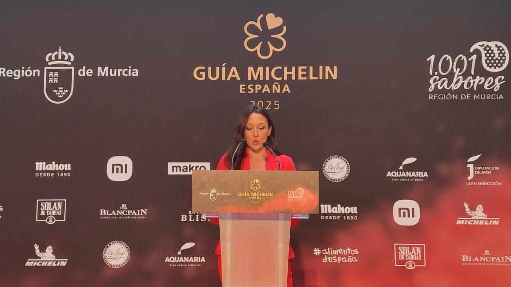 Carmen Conesa Nieto, este miércoles en el Real Casino de Murcia.