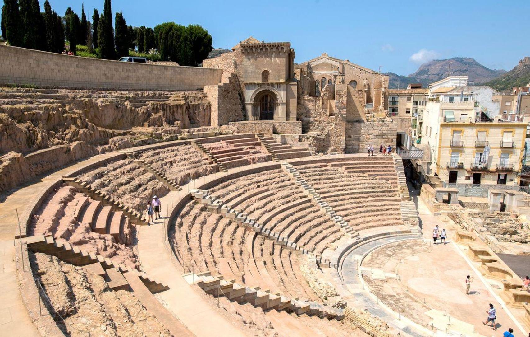 Teatro romano de Cartagena.