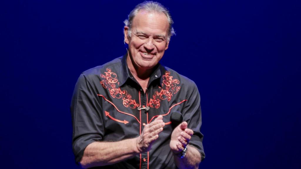 Bertín Osborne en uno de sus últimos conciertos.