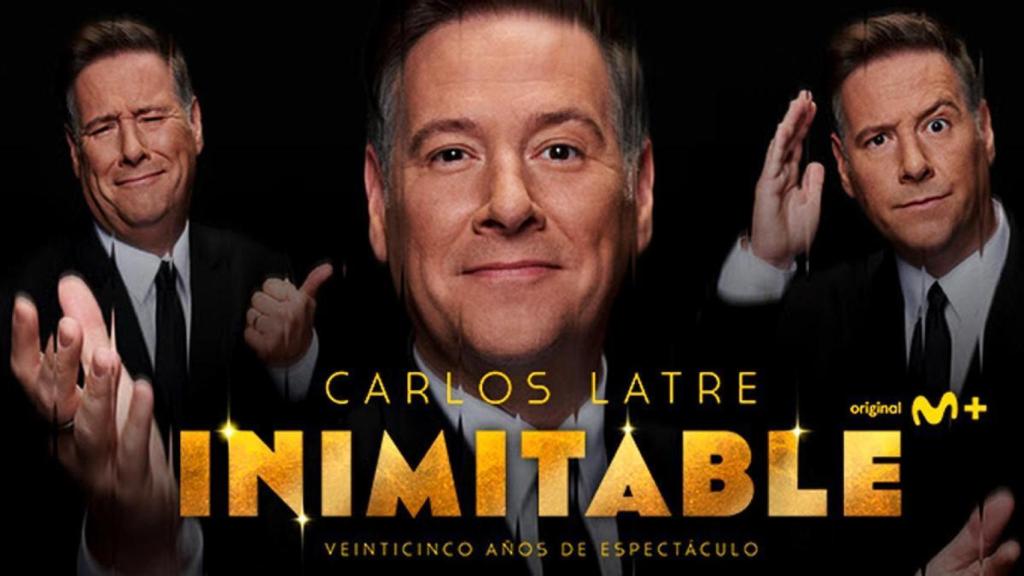 Cartel del especial 'Carlos Latre. Inimitable'