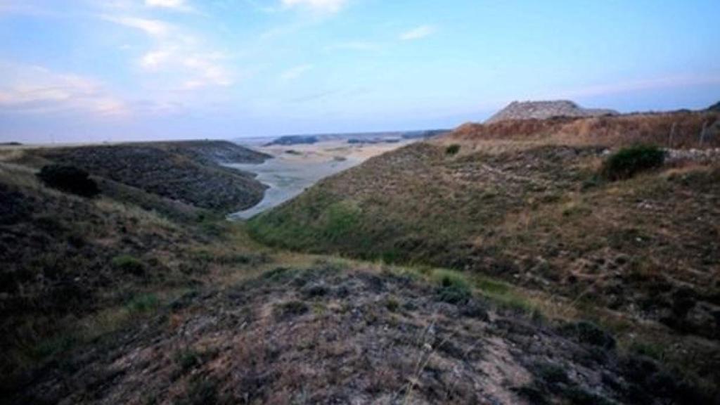 Terrenos donde se instalaría el vertedero industrial en San Martín de Valvení