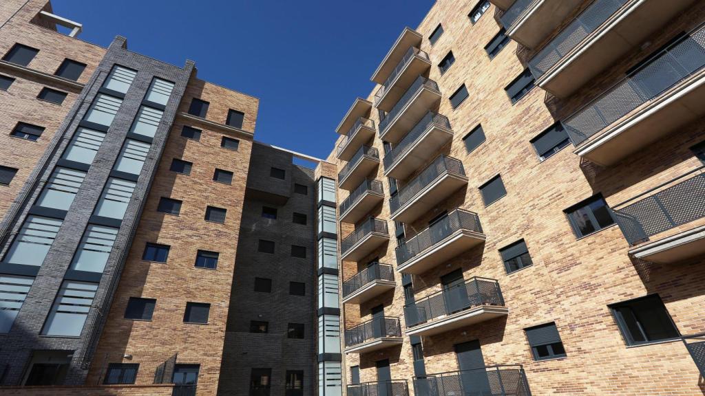 Imagen de archivo de una promoción de vivienda en Toledo.