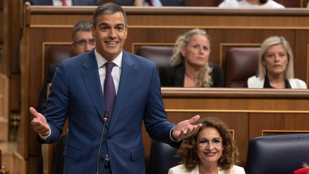El presidente del Gobierno, este miércoles en el Congreso de los Diputados.