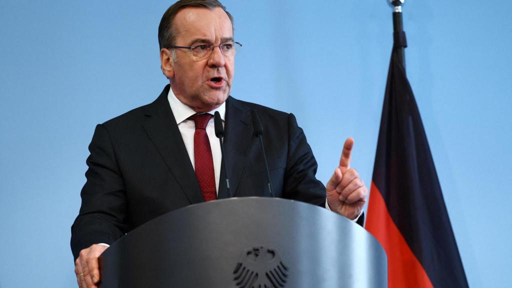 El ministro federal de Defensa de Alemania, Boris Pistorius.
