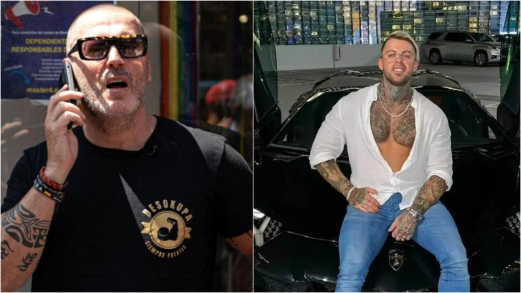 Daniel Esteve dueño de la empresa Desokupa se enfrenta a Amadeo Llados.