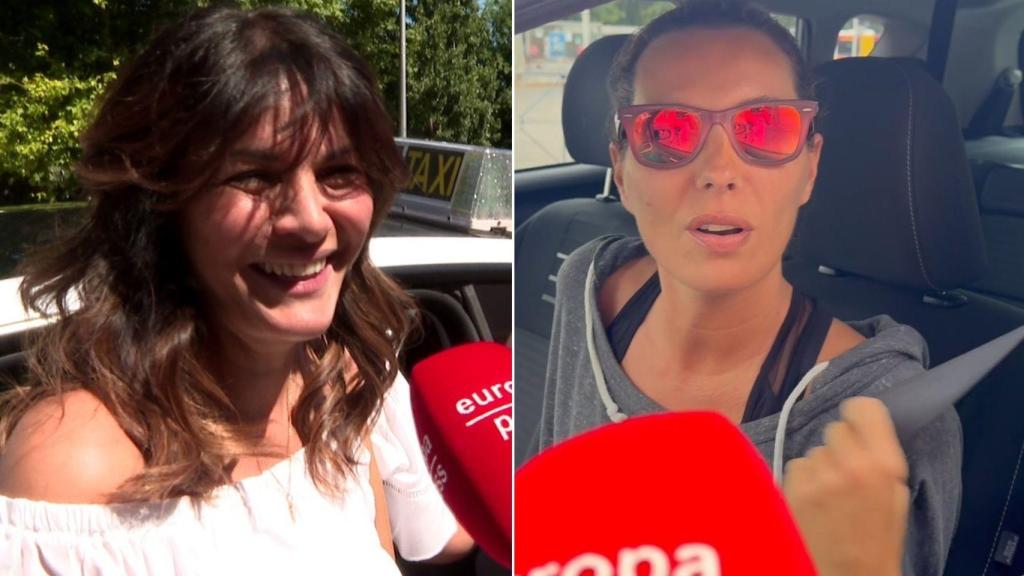 Fabiola Martínez y Alejandra Osborne, en un fotomontaje de EL ESPAÑOL.