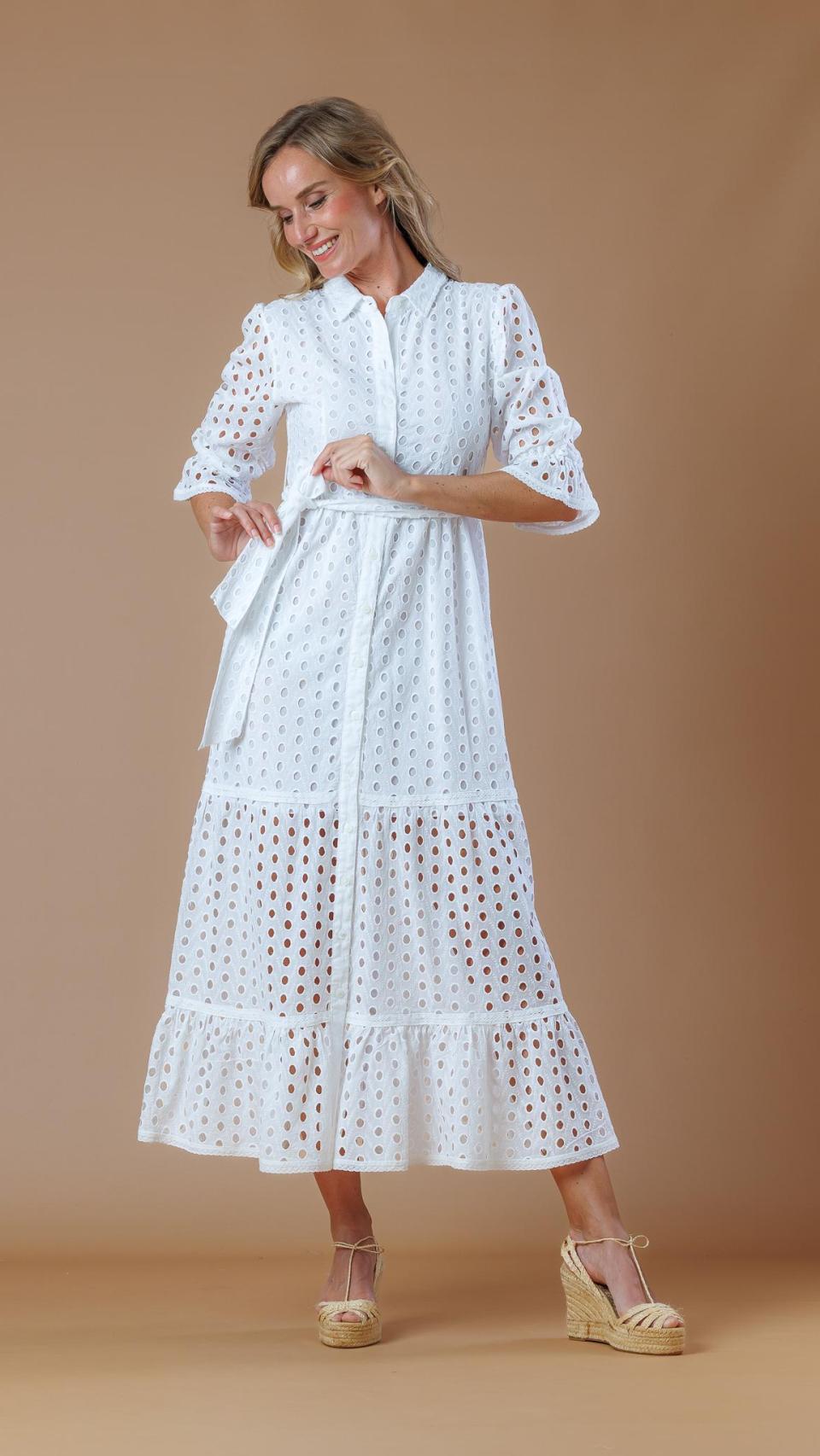 El diseño que ha lucido Lourdes Montes en Ibiza.