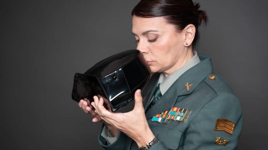 La guardia civil Lucía Llano, TOP 100 de El Español, en una imagen de archivo.