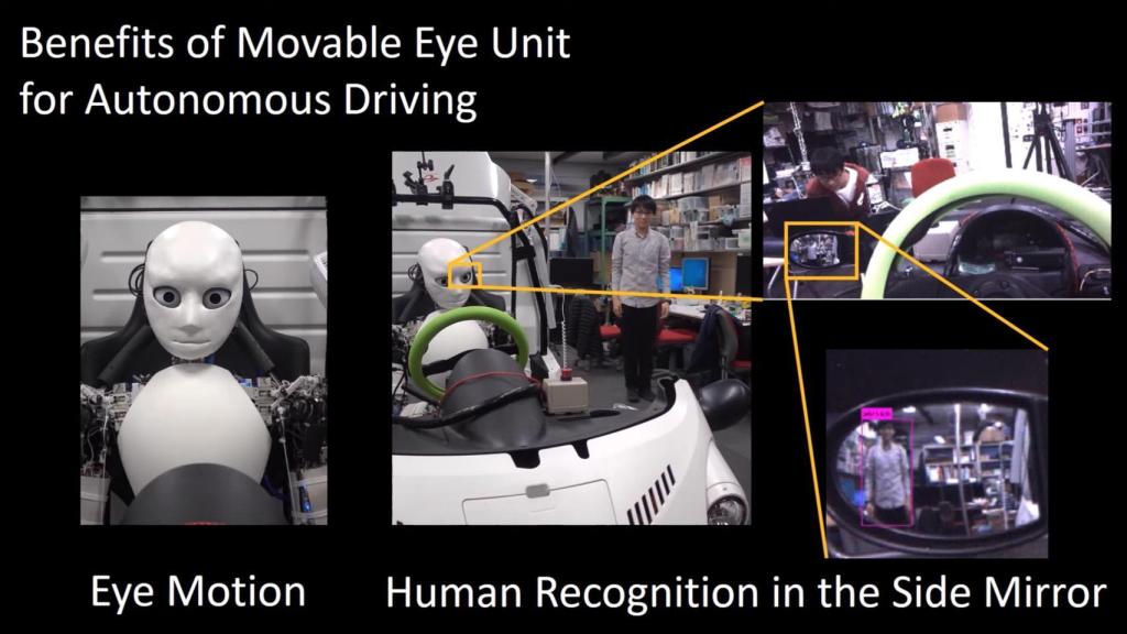 'Ojos' del robot Mushashi.