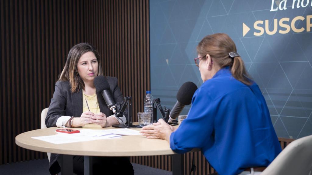 Puri Beltrán con María Peral en La Hora del Suscriptor