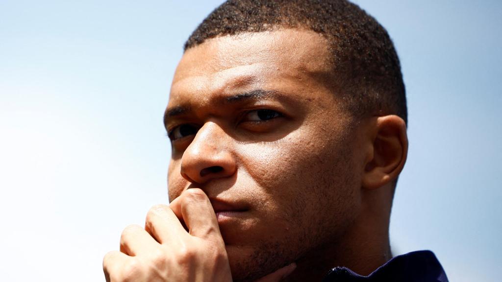 Kylian Mbappé, en la concentración de la selección de Francia