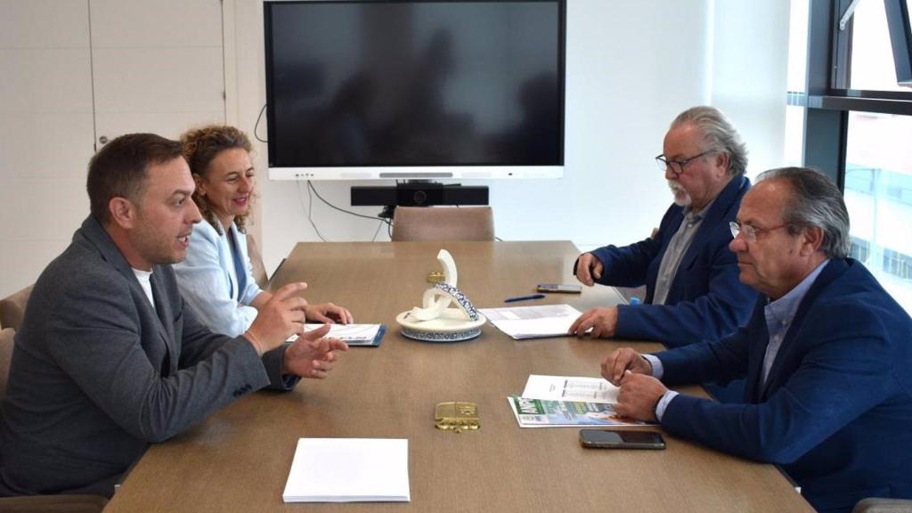 Reunión de trabajo del Gobierno de Castilla-La Mancha con Anpe.