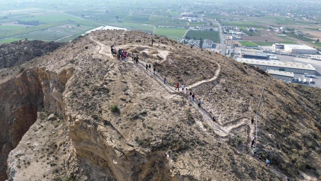 Una visita guiada al Poblado Ibérico de la Sierra del Balumba.