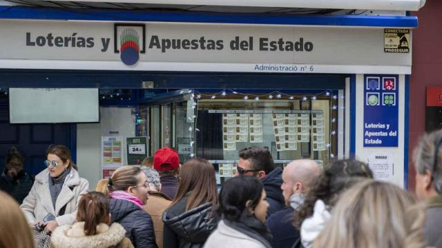 Imagen de archivo de una administración de loterías.