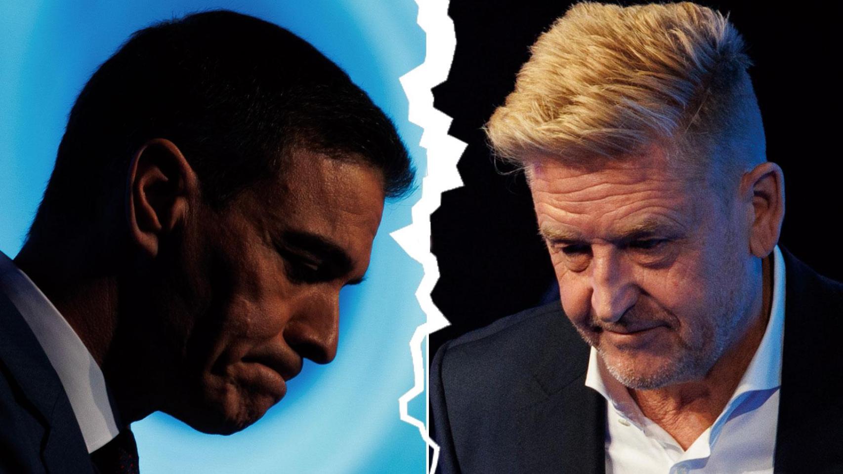 La relación entre Pedro Sánchez y Wayne Griffiths no pasa por los mejores momentos.