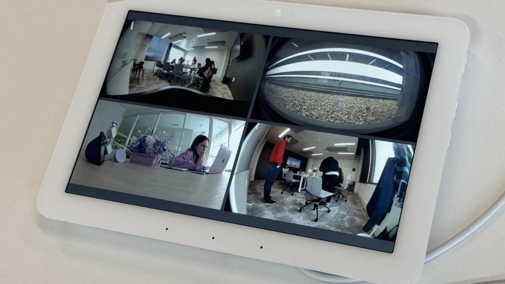 Sistema de cámaras en Echo Hub