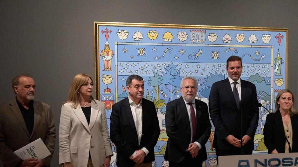El Parlamento de Galicia expone parte de su colección de arte en la Sede Afundación de A Coruña