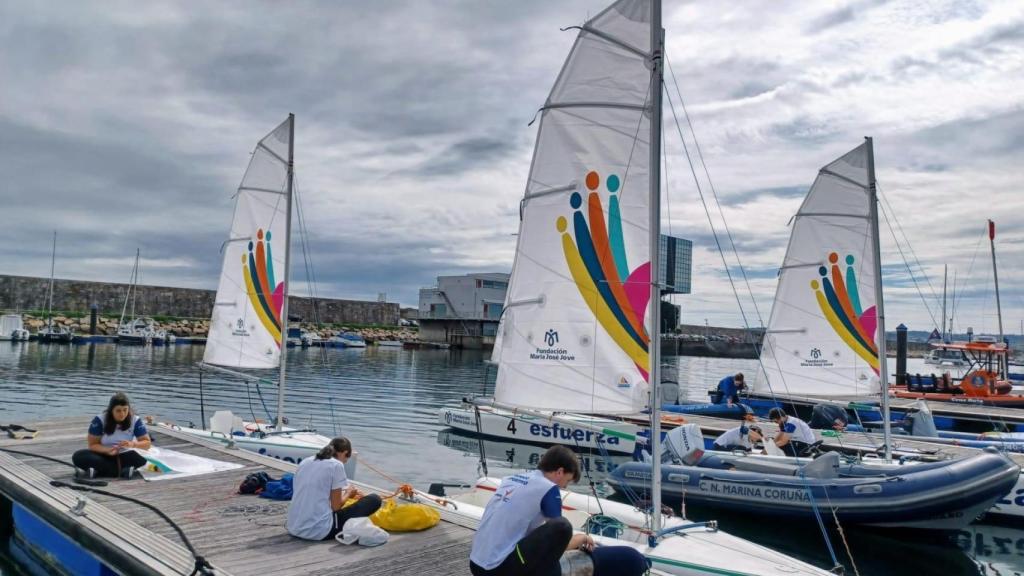 Más de 60 deportistas compiten en A Coruña en el VII Náutico Esfuerza desde mañana viernes