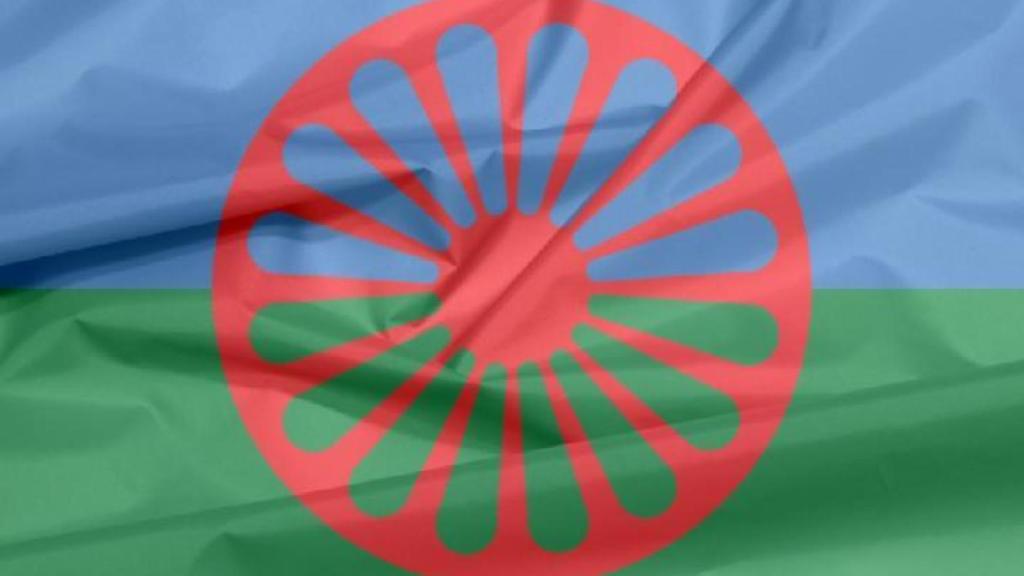 Bandera del pueblo gitano.